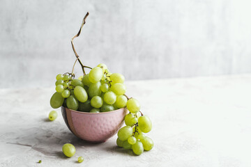 grapes in a basket