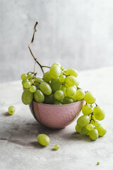 grapes in a basket