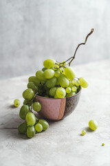 grapes in a basket