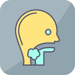 Throat Cancer Icon