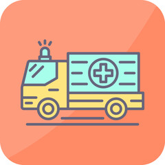 Fototapeta premium Ambulance Icon