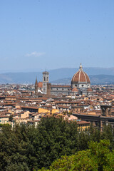 Fototapeta na wymiar Foto de la ciudad italiana de Florencia