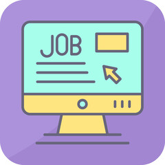 Online Job Icon