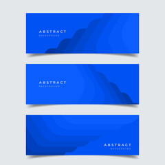 Fototapeta premium Abstract Blue Modern Background Vector Design