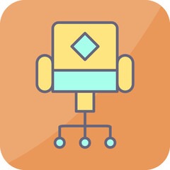 Fototapeta premium Chair Icon