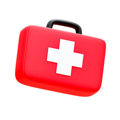 Obraz premium 3d illustration Emergency Medical Kit