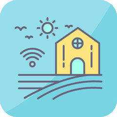 Smart Farm Icon
