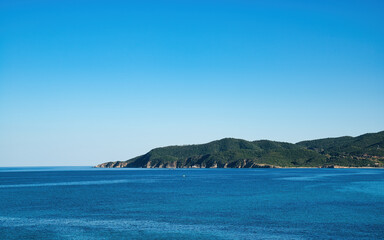 Fototapeta na wymiar Greek coastal in Chalkidiki island