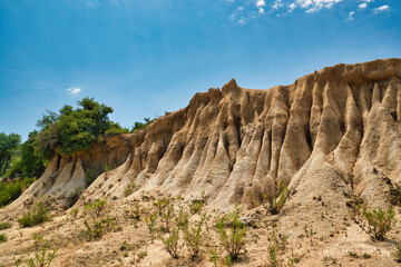 Fototapeta premium Geological formation in Greece