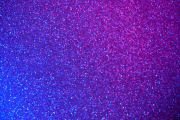 Blue and pink abstract bokeh defocused lights background
