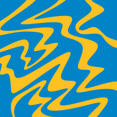 Abstract background with cute wavy line pattern