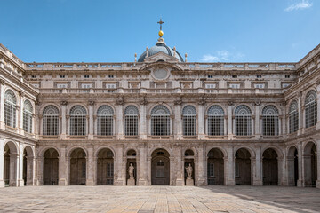 Madrid, esterno palazzo reale