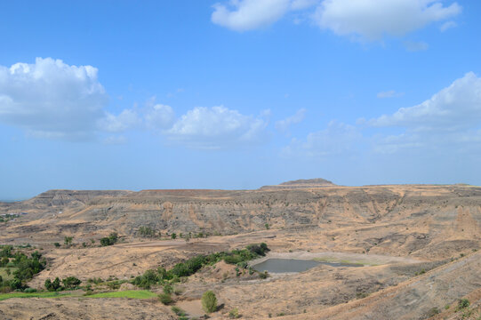 Salpa Ghat top view , Satara District , Maharashtra , India