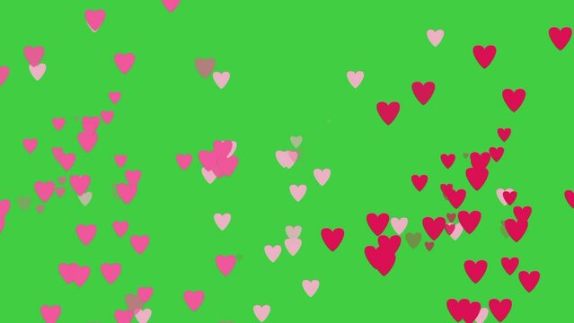 heart shape illustration video