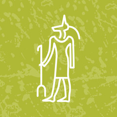 Egyptian god Icon