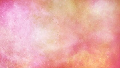 Pink universe filled , Space background with realistic nebula , Cosmic watercolor background.