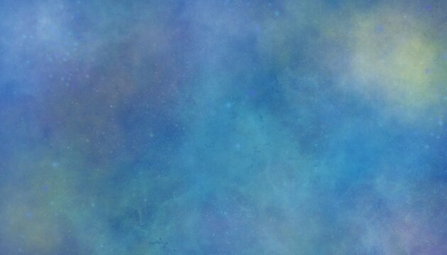 Blue gradient defocused abstract photo smooth pantone color background, cosmic watercolor background.