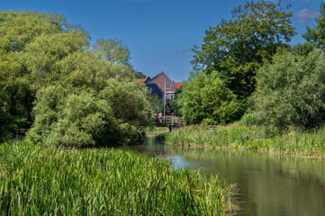 Obraz premium church on the river