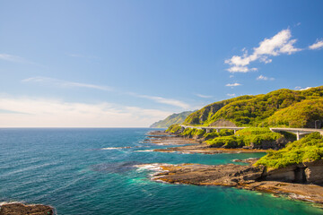 北海道　積丹半島の風景
