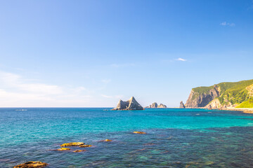 北海道　積丹半島の風景
