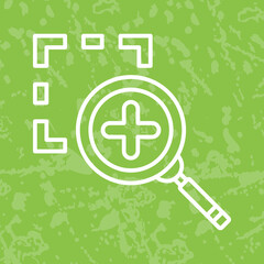 Obraz premium Zoom In Icon