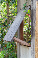 Fototapeta premium Minimal style decoration of outdoor garden