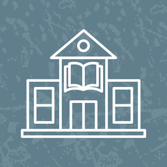 Library Building Icon