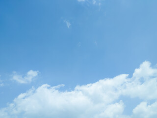 blue sky with clouds