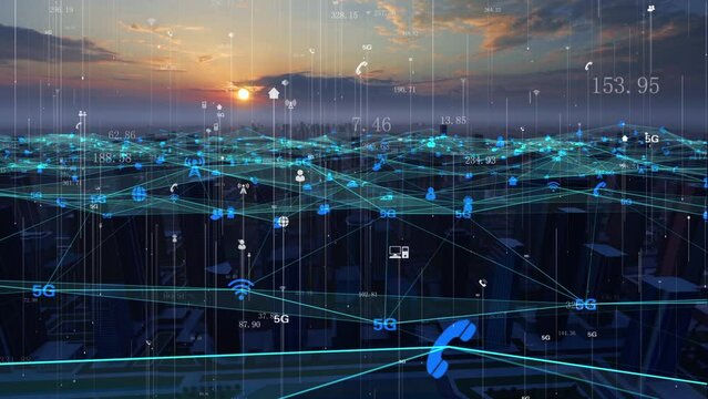 Big data and Internet smart city covered by 5g network