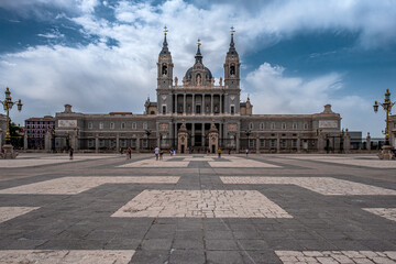 Obraz premium Madrid, esterno cattedrale