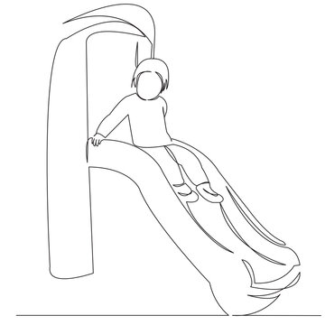 recommend clip art: girl riding down a hill