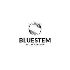 Bluestem logo or icon design