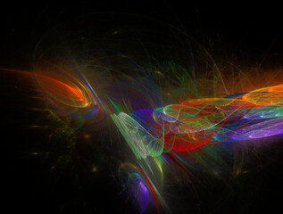 Imaginatory fractal abstract background Image