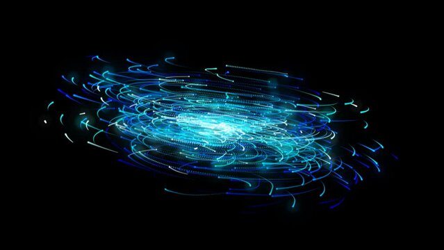 quantum technology digital background science future network.quantum technology concept