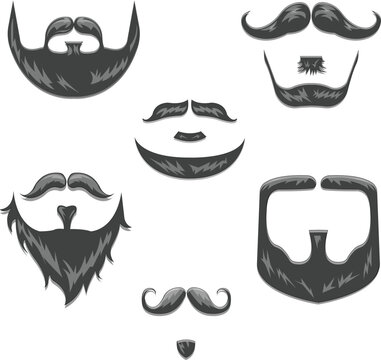 collection of mustaches