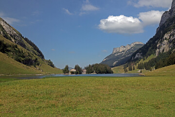 Seealpsee, Alpstein, Appenzell, Schweiz