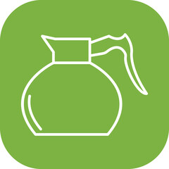 Coffee Pot Vector Icon