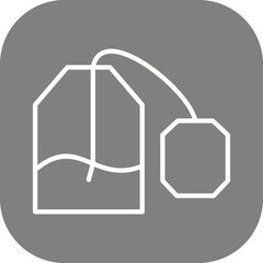 Tea Bag Vector Icon