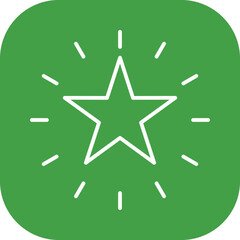 Unique Star Vector Icon