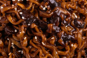 Jajangmyeon Korean Instant Noodles Black Noodles