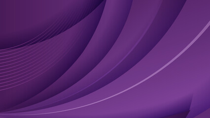 Modern purple gradient dynamic lines background. Design for poster, template on web, backdrop, banner, brochure, website, flyer, landing page, presentation, certificate, and webinar