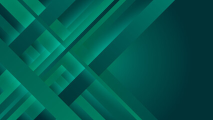 Modern dark green abstract geometric background wallpaper design. Design for poster, template on web, backdrop, banner, brochure, website, flyer, landing page, presentation, certificate, and webinar