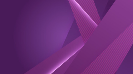 Modern purple gradient dynamic lines background. Design for poster, template on web, backdrop, banner, brochure, website, flyer, landing page, presentation, certificate, and webinar