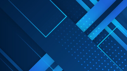 Modern blue gradient abstract background design. Design for poster, template on web, backdrop, banner, brochure, website, flyer, landing page, presentation, certificate, and webinar