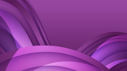 Modern purple gradient dynamic lines background. Design for poster, template on web, backdrop, banner, brochure, website, flyer, landing page, presentation, certificate, and webinar