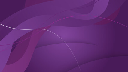 Modern purple gradient dynamic lines background. Design for poster, template on web, backdrop, banner, brochure, website, flyer, landing page, presentation, certificate, and webinar