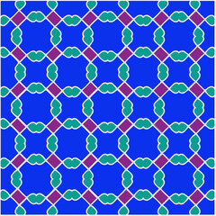 Naklejka premium Seamless vector pattern. Background texture in geometric ornamental style.Repeat background.