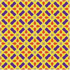 Seamless vector pattern. Background texture in geometric ornamental style.Repeat background.