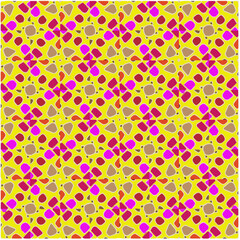 Seamless vector pattern. Background texture in geometric ornamental style.Repeat background.