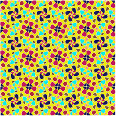 Seamless vector pattern. Background texture in geometric ornamental style.Repeat background.